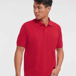 Russell Classic Cotton Piqué Polo Shirt | Classic Red