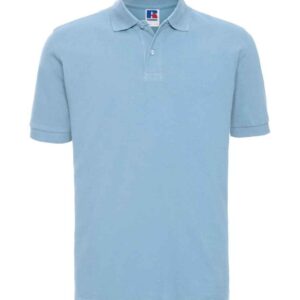 Russell Classic Cotton Piqué Polo Shirt | Sky Blue
