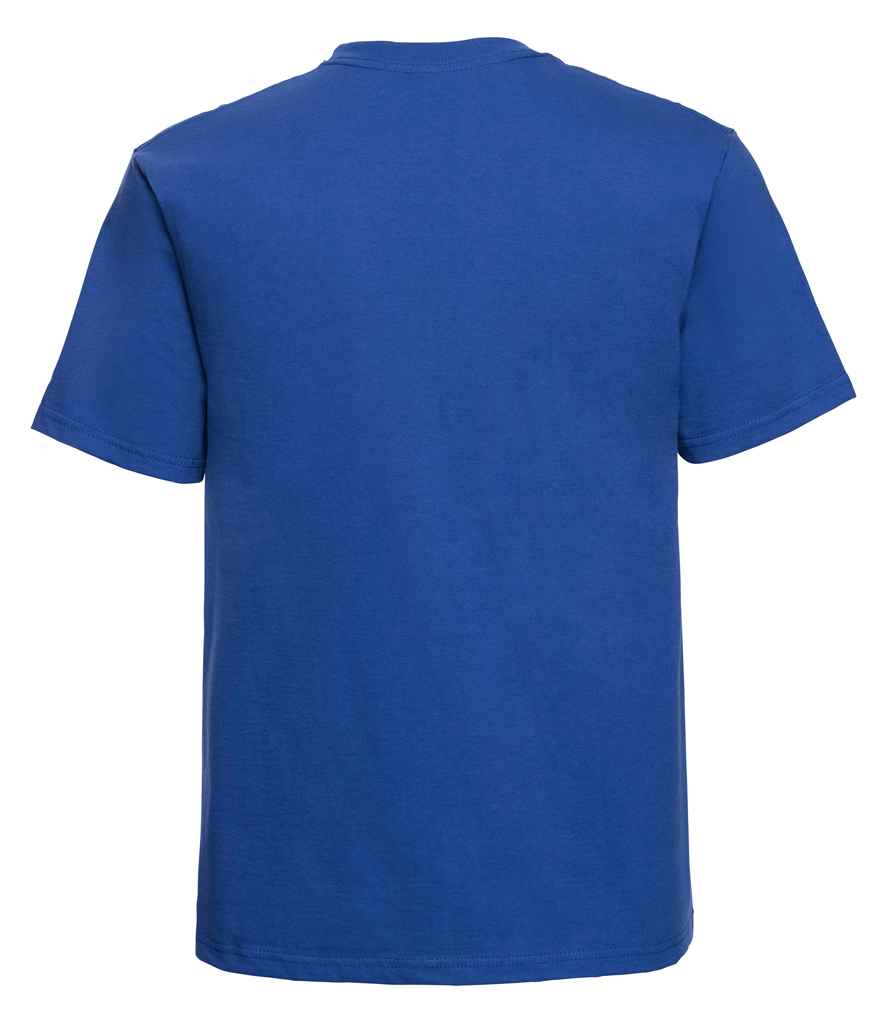 Russell Classic Heavyweight Combed Cotton T-Shirt | Bright Royal - Image 3