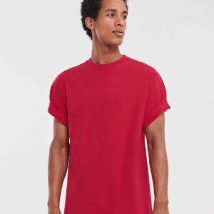 Russell Classic Heavyweight Combed Cotton T-Shirt | Classic Red