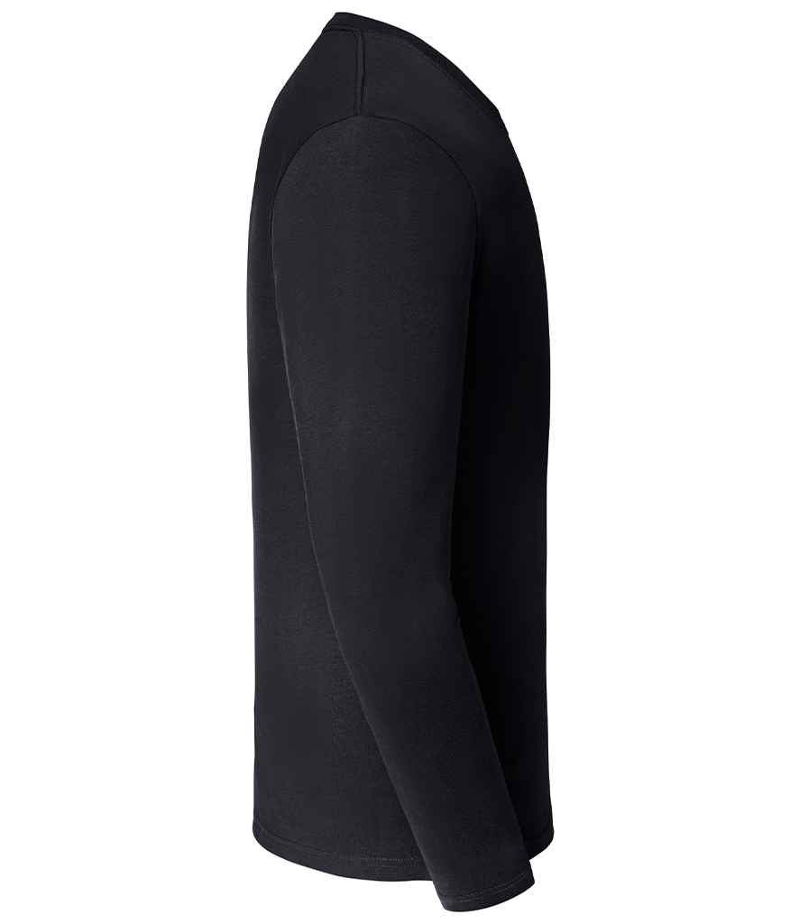 Russell Classic Long Sleeve T-Shirt | Black - Image 3
