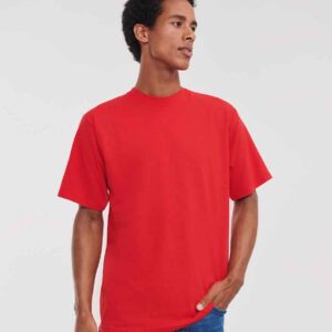 Russell Classic Ringspun T-Shirt | Bright Red