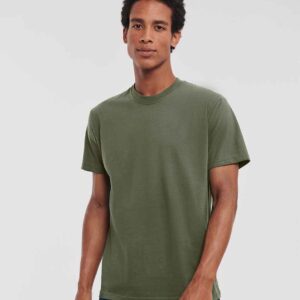 Russell Classic Ringspun T-Shirt | Olive Green
