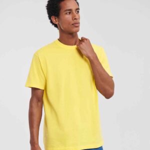 Russell Classic Ringspun T-Shirt | Yellow