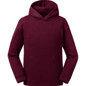 Russell Kids Authentic Hooded Sweatshirt | Burgundy