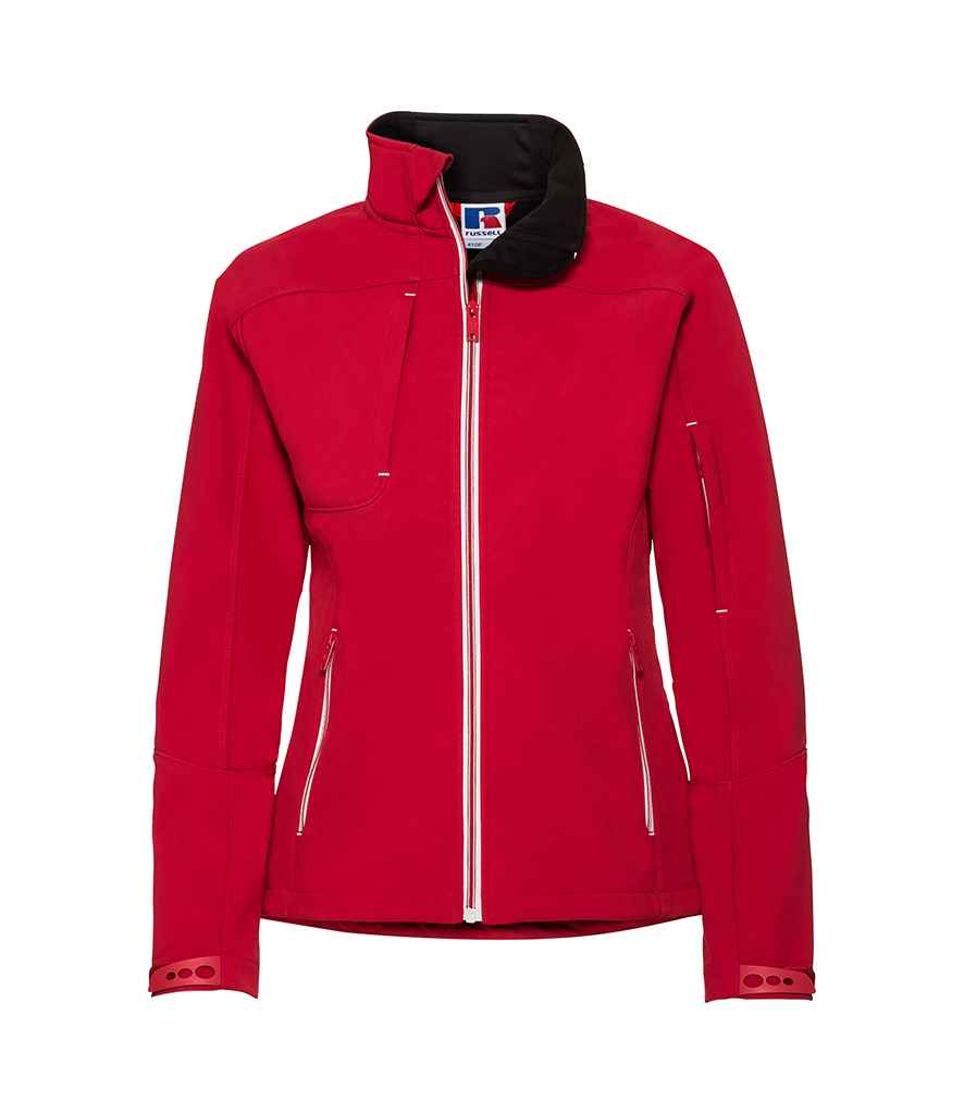 Russell Ladies Bionic Soft Shell Jacket | Classic Red