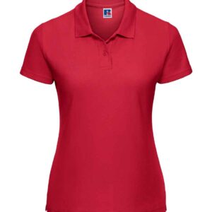 Russell Ladies Classic Poly/Cotton Piqué Polo Shirt | Classic Red