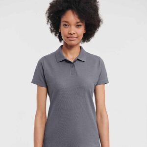 Russell Ladies Classic Poly/Cotton Piqué Polo Shirt | Convoy Grey