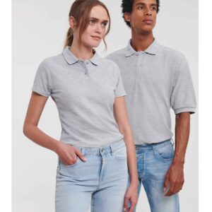 Russell Ladies Classic Poly/Cotton Piqué Polo Shirt | Light Oxford