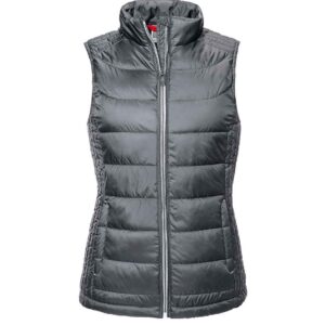 Russell Ladies Nano Padded Bodywarmer | Iron