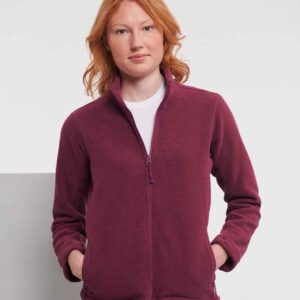 Russell Ladies Outdoor Fleece | Burgundy