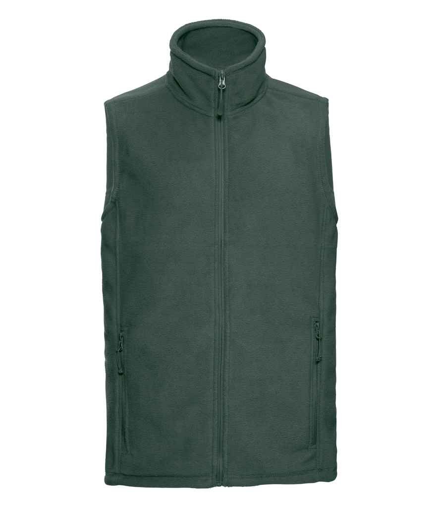 Russell Outdoor Fleece Gilet | Bottle Green - Image 2