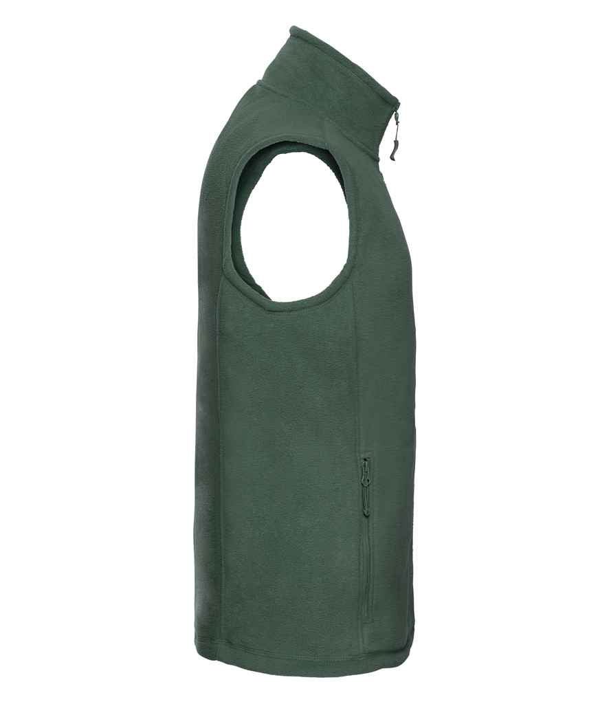 Russell Outdoor Fleece Gilet | Bottle Green - Image 4