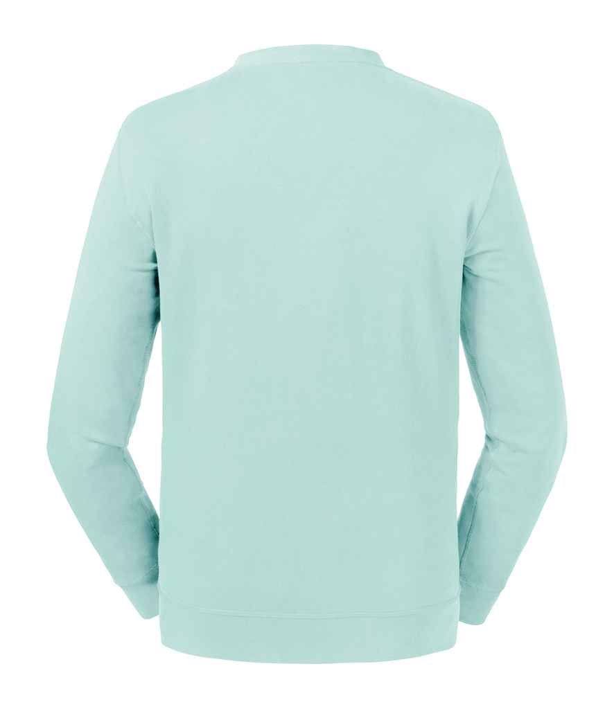 Russell Pure Organic Reversible Sweatshirt | Aqua - Image 2