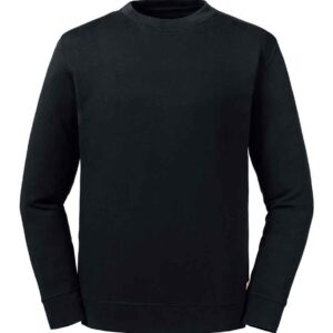 Russell Pure Organic Reversible Sweatshirt | Black
