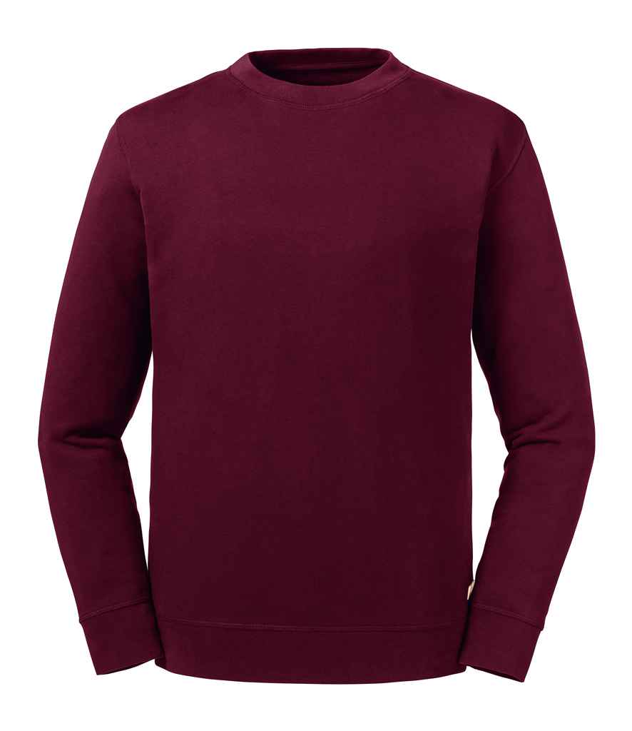 Russell Pure Organic Reversible Sweatshirt | Burgundy