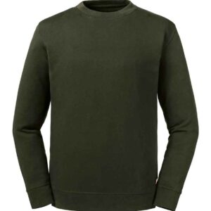 Russell Pure Organic Reversible Sweatshirt | Dark Olive
