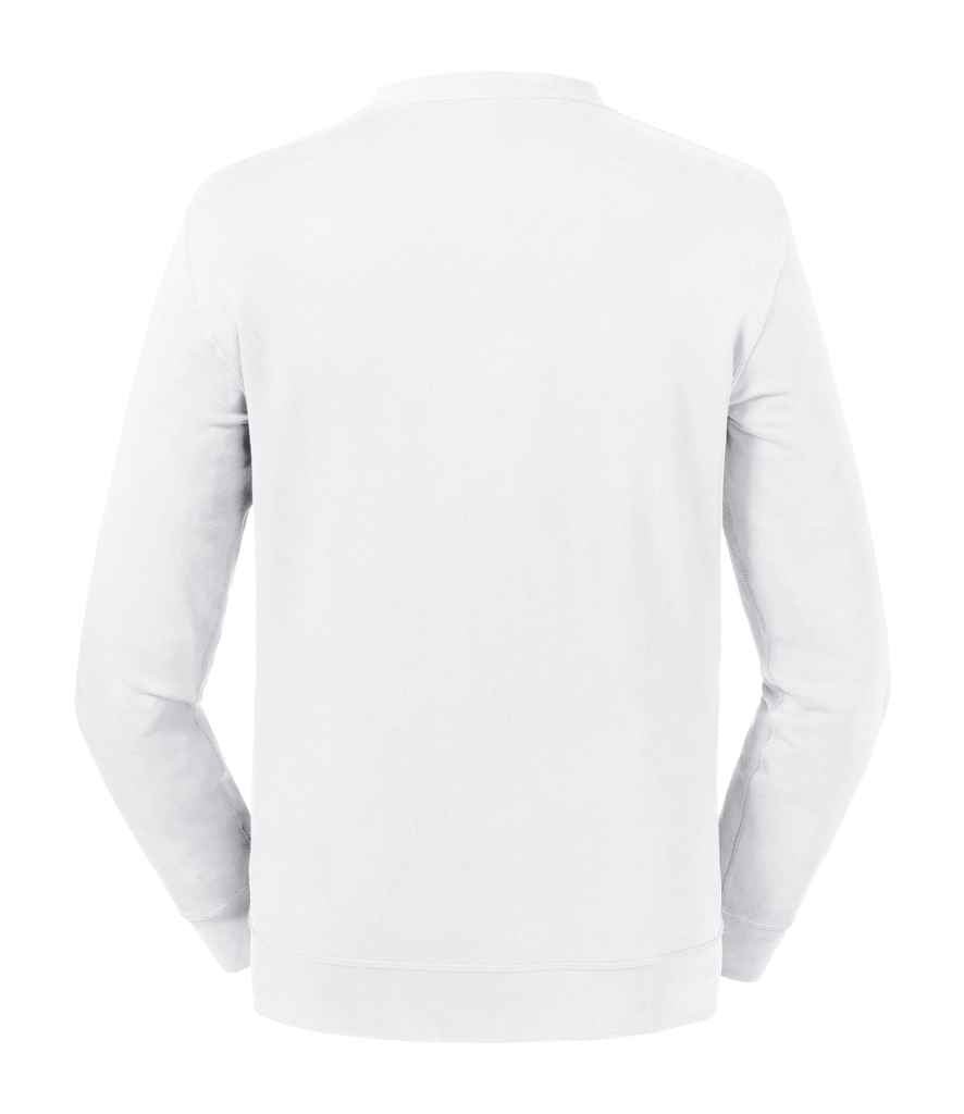 Russell Pure Organic Reversible Sweatshirt | White - Image 2