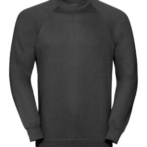 Russell Raglan Sweatshirt | Black