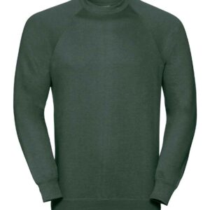 Russell Raglan Sweatshirt | Bottle Green