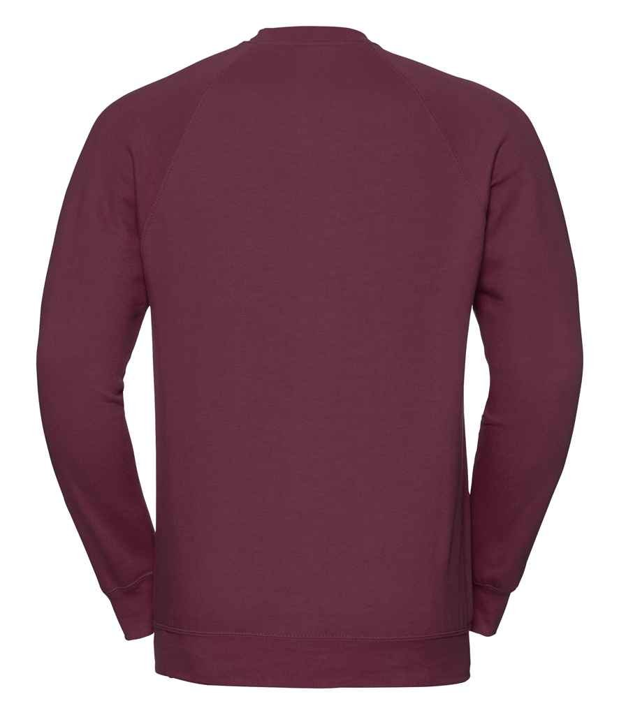 Russell Raglan Sweatshirt | Burgundy - Image 2