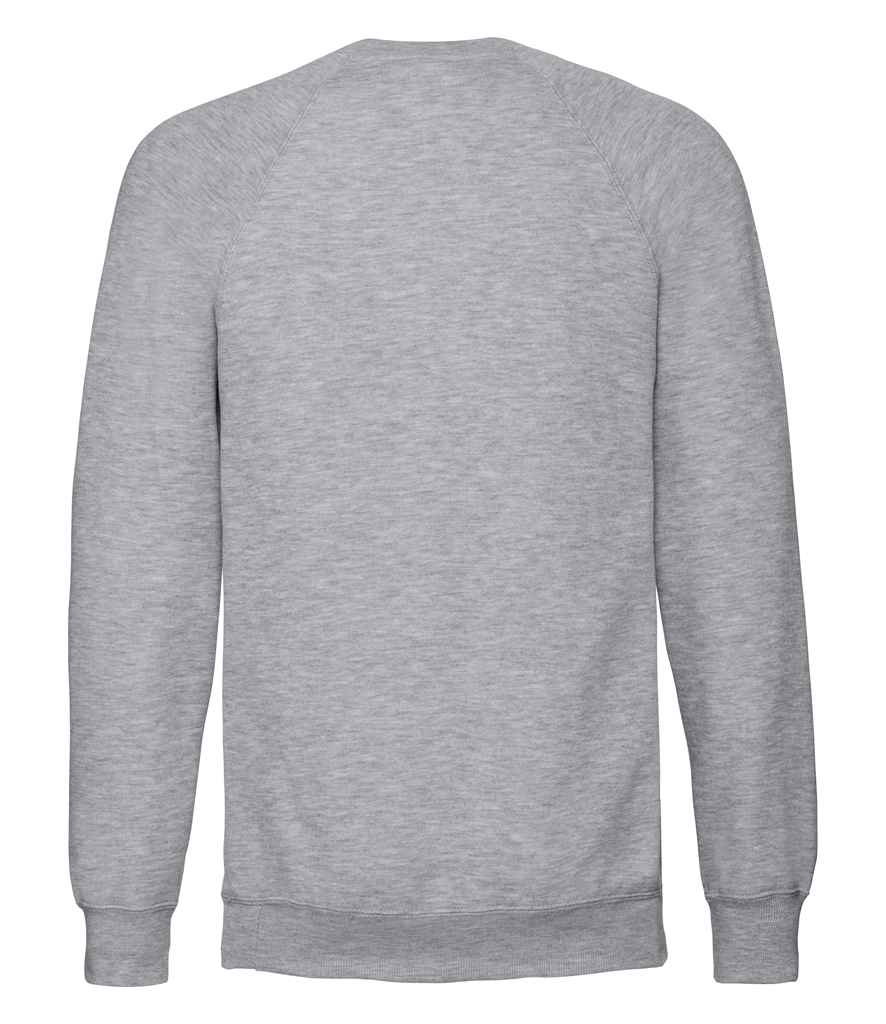 Russell Raglan Sweatshirt | Light Oxford - Image 2
