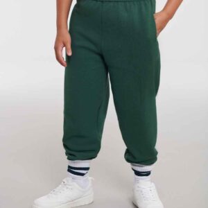 Russell Schoolgear Kids Elasticated Hem Jog Pants | Bottle Green