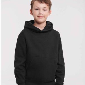 Russell Schoolgear Kids Hooded Sweatshirt | Black