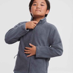 Russell Schoolgear Kids Outdoor Fleece Jacket | Convoy Grey