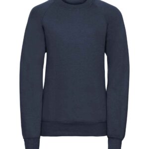 Russell Schoolgear Kids Raglan Sweatshirt | French Navy