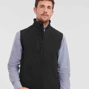 Russell Soft Shell Gilet | Black