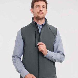 Russell Soft Shell Gilet | Titanium