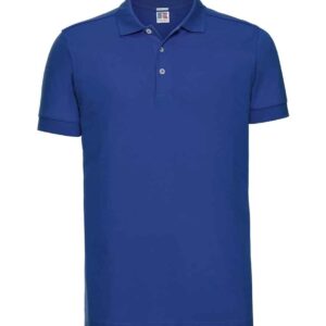 Russell Stretch Piqué Polo Shirt | Bright Royal