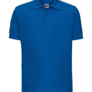 Russell Ultimate Cotton Piqué Polo Shirt | Azure