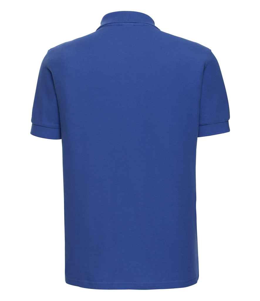 Russell Ultimate Cotton Piqué Polo Shirt | Bright Royal - Image 3