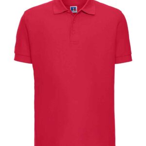 Russell Ultimate Cotton Piqué Polo Shirt | Classic Red