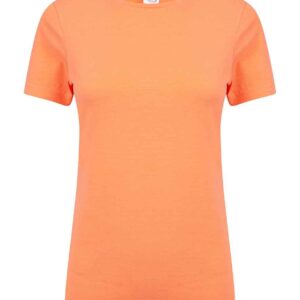 SF Ladies Feel Good Stretch T-Shirt | Coral