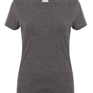 SF Ladies Feel Good Stretch T-Shirt | Heather Charcoal