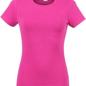 SF Ladies Feel Good Stretch T-Shirt | Heather Pink