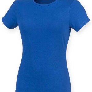 SF Ladies Feel Good Stretch T-Shirt | Royal Blue