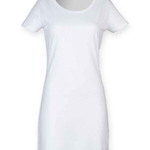 SF Ladies T-Shirt Dress | White