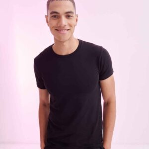 SF Men Feel Good Stretch T-Shirt | Black