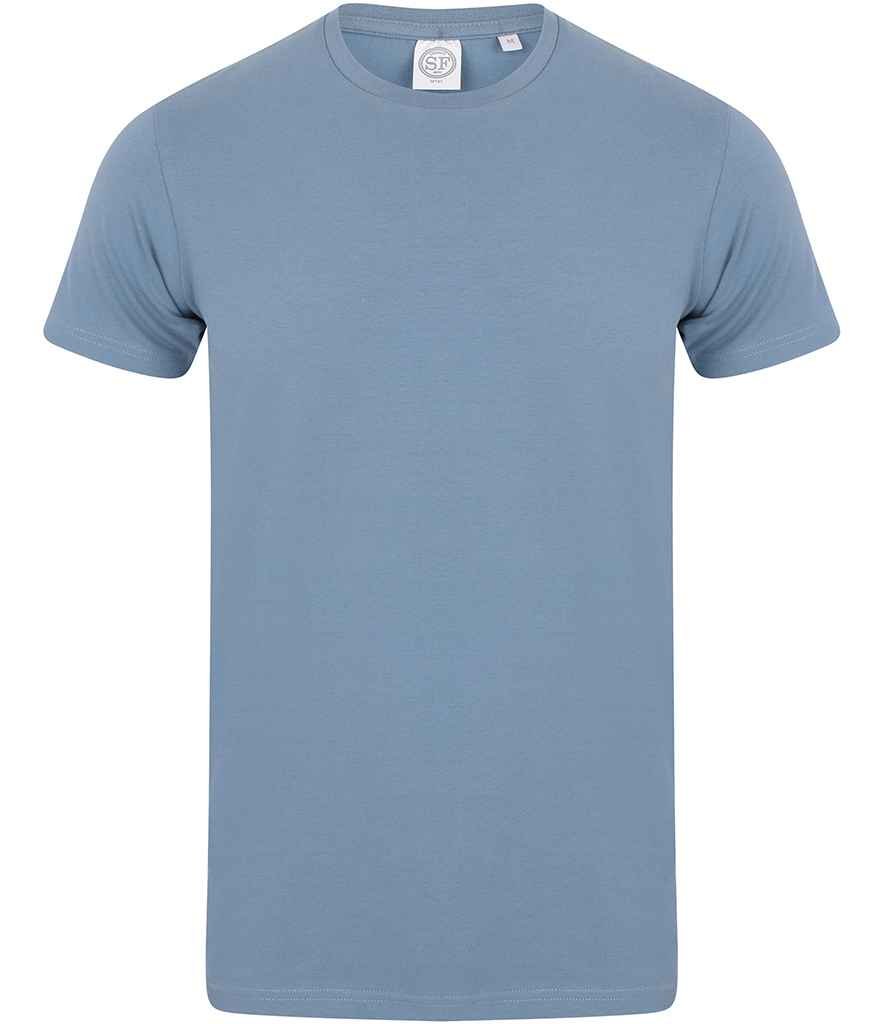 SF Men Feel Good Stretch T-Shirt | Stone Blue