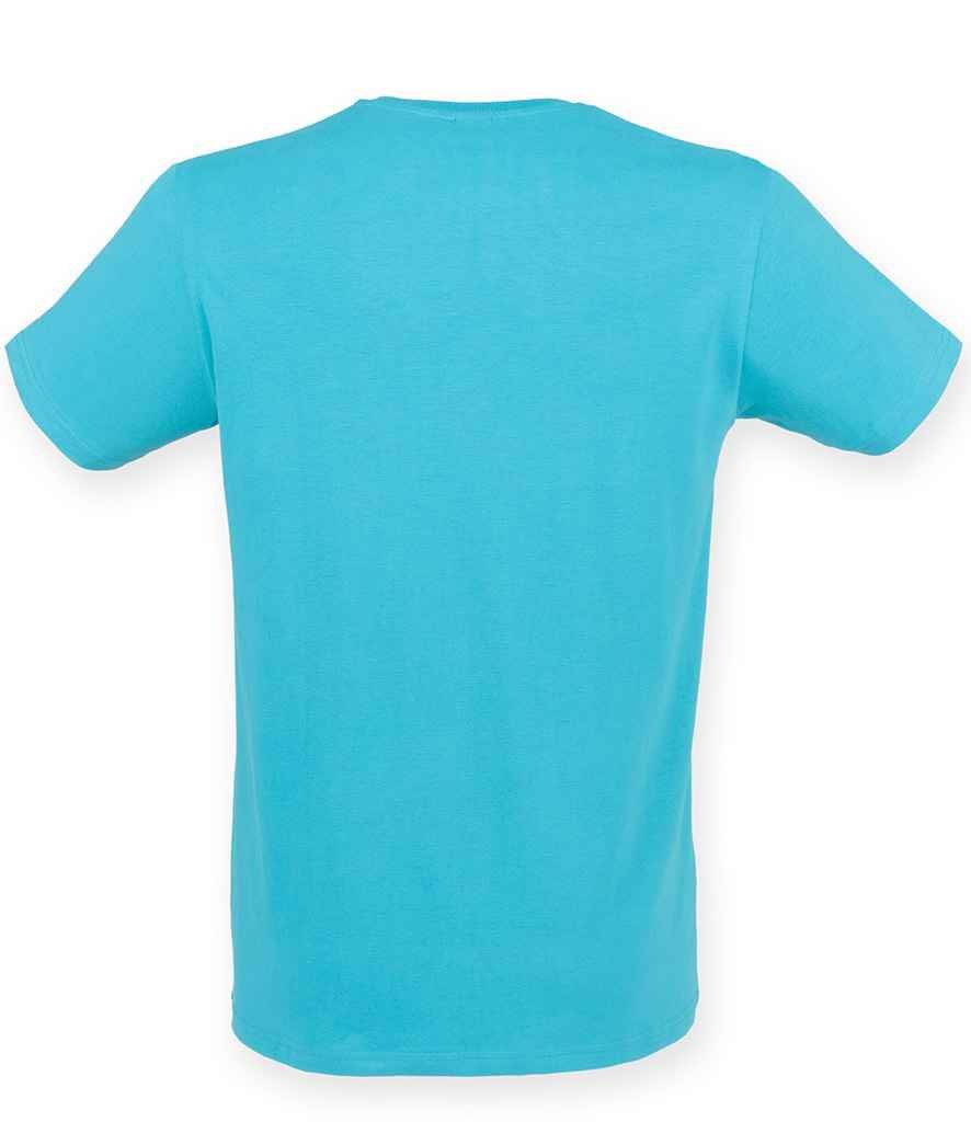 SF Men Feel Good Stretch T-Shirt | Surf Blue - Image 3