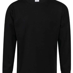 SF Minni Kids Drop Shoulder Slogan Top | Black