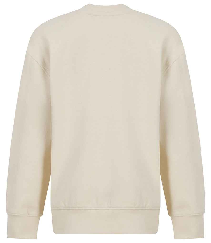 SF Minni Kids Sustainable Curved Hem Sweatshirt | Light stone - Image 3