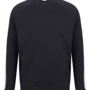 SF Unisex Contrast Raglan Sweatshirt | Navy/White