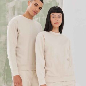 SF Unisex Sustainable Fashion Sweatshirt | Light Stone