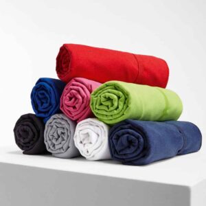 SOL'S Atoll 70 Microfibre Bath Towel | Red
