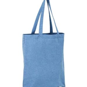 SOL'S Awake Recycled Tote | Heather Blue